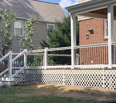 Deck built by The Final Cut Home Improvement LLC